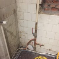 badkamer voor de werken - 2